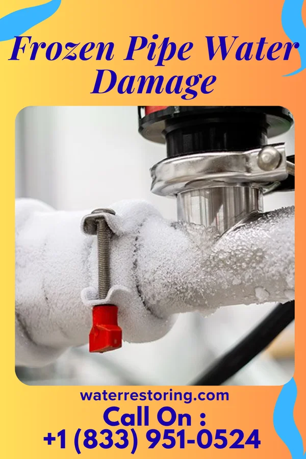 Frozen Pipe Water Damage in Foley, MO